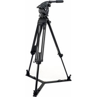 

Vinten V8AS-AP2F Vision 8AS Pan and Tilt Fluid Head with Two Stage Aluminum Tripod, Floor Spreader & Soft Case, Supports 30.9 lbs, Black