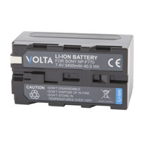 

Volta NP-F770 5400mAh Li-Ion Rechargeable Battery
