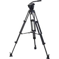 

Vinten Vision blue3 Tripod System with V4106-0001 Head, 3819-3 2-Stage Aluminum Pozi-Loc Tripod with Mid-Level Spreader, 3358-3 Soft Case, Supports 14.6 lbs