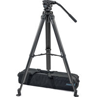 

Vinten Vision Blue5 Head with flowtech 75 Carbon Fiber Tripod and Mid-Level Spreader, 44 lbs Tripod Capacity, 62" Maximum Height