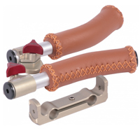 

Vocas Handgrip Kit, Includes 2x Short Leather Handgrips, 15mm Straight Handgrip Bracket