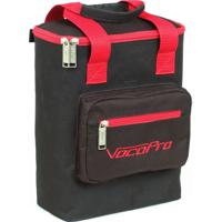 

VocoPro BAG-4 Heavy Duty Carrying Bag for Microphones, Black/Red Trim