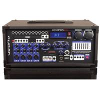 

VocoPro CHAMPION-REC HEAD 4 200W 4-Channel Multi-Format Portable PA System with Digital Recorder and 2 VHF Mics