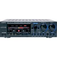 

VocoPro DA-9800RV 600W Professional Digital Key Control Mixing Amplifier with DSP Reverb, 6 Mic, 4 Audio and 4 Video Inputs, Sonic Enhancer