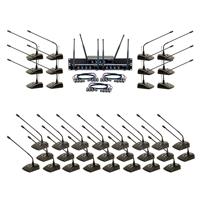 

VocoPro Digital-Conference-36-Extend Expandable Plug-and-Play Wireless/Wired Conference System with 36x Microphones