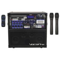 

VocoPro HERO-REC 3 120W 4 Channel Multi-Format Portable P.A. System with Digital Recorder and 2x VHF Wireless Mics