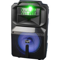 

VocoPro Karaoke Thunder-1200 12" Powered DJ/Karaoke Party Speaker with RGB Derby Light, 600W Peak