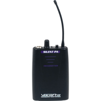 

VocoPro SilentPA-TX 16 Channel UHF Wireless Bodypack Transmitter with Lavalier Microphone