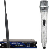 

VocoPro UHF-18-DIAMOND-9A Single-Channel UHF Handheld Wireless Microphone System, 902.0MHz, Crystal