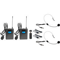 

VocoPro USB-CAST Dual Wireless USB Body Pack Microphone System