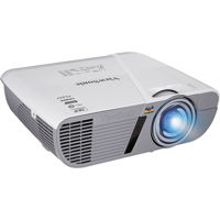 

ViewSonic LightStream PJD6552LWS WXGA Networkable Short-Throw DLP Projector, 1280x800, 3500 Lumens, White