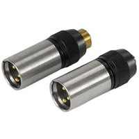 

Voice Technologies VT1126 48V Phantom Power Supply with 3-pin XLR male output to TA5L input connector for Lectrosonics Wireless Microphones