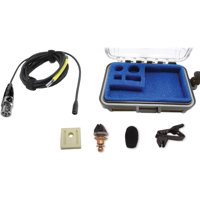 

Voice Technologies VT403 Vocal Omni Lavalier Mic with TA4F Connector for Shure & Sabine Wireless Transmitters, 100Hz-20kHz, 2kOhm Impedance, Black