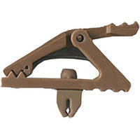 

Voice Technologies Alligator Clip Holder for VT401 & VT401HS Lavalier Microphones, Beige