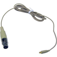 

Voice Technologies Replacement Cable for VT701 & VT901 Lavalier Microphones, Unterminated, (2-Wire Pigtail), Beige