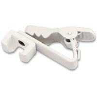 

Voice Technologies AC/W Alligator Clip for VT500 and VT506 Microphones, White