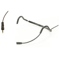 

Voice Technologies VT710 Supercardioid Aerobic Headset Microphone with 3.5mm T/R/S Locking Connector for Sennheiser EW G2/G3, 100Hz-15kHz Frequency Response