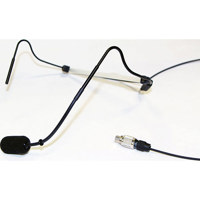 

Voice Technologies VT800 Headworn Cardioid Microphone with Binder 5-pin Connector for Audio Ltd. TXPH (En2) Wireless Transmitters, 50Hz-18kHz Frequency, Black