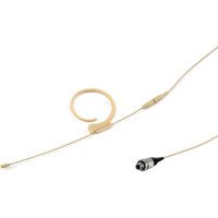 

Voice Technologies VT901 Omni Earhanger Microphone with Lemo 3-pin Connector for Sennheiser SK50 & 2000 Series/Audio Ltd. miniTX/Zaxcom Transmitters, Beige