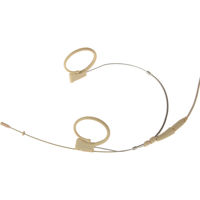 

Voice Technologies VTDUPLEX-VOCAL Omni-Stage Performance Headset Microphone with LEMO 3-Pin Locking Connector for Select Sennheiser Transmitters, Beige