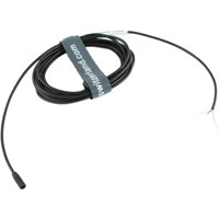

Voice Technologies VT403WA Waterproof Vocal Lavalier Microphone Kit with Unterminated 3-Wire Pigtail Connector, Black