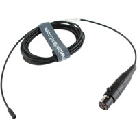 

Voice Technologies VT403WA Waterproof Vocal Lavalier Microphone Kit with TA4F Connector for Shure Wireless Transmitters, Black