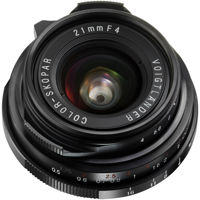 

Voigtlander Color-Skopar 21mm f/4.0 Pancake Lens with Leica M Mount - Black