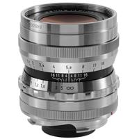 

Voigtlander 35mm f/1.7 Ultron Aspherical Leica M-mount Rangefinder Lens, 7 Groups/9 Elements, 1.6'/0.5m Minimum Focus Distance, Silver Chrome