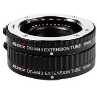 

Viltrox DG-M43 Automatic Extension Tube Set for Micro Four Thirds Lens & Panasonic/Olympus Mirrorless Cameras