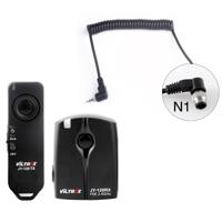 

Viltrox JYC-120 Wireless Shutter Remote Controller for Nikon D1, D2, D3, D4 Series, D200 D300, D300s, D700, D800, D800E, Working Distance 100m in Open Area