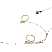 

Voice Technologies VTDUPLEX S/M Omni Microphone with Lemo 3-pin Connector for Sennheiser SK50, 2000 Series, Audio Ltd. miniTX and TX1010 Digital Transmitter, Beige