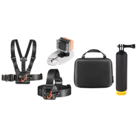 

Vivitar Adventure On Water Action Bundle, Includes Chest Mount, Head Mount, Surf Board Mount, Floating Budy