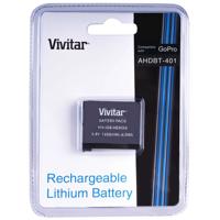 

Vivitar 1650mAh Replacement Rechargeable Battery for GoPro Hero4 Camera