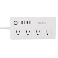 

Vivitar HA-1007 Wi-Fi Smart Multi Plug Power Strip with 4 USB Ports