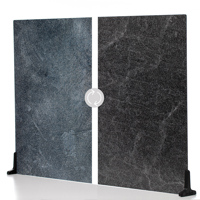 

V-FLAT WORLD Duo Board - 30x40" Double Sided Surface Board, Ocean Slate/Black Slate