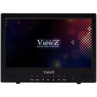 

ViewZ VZ-101RTC 10.1" LED CCTV Monitor with Built-In Speakers, 1024x600
