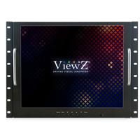 

ViewZ VZ-191RCR 19 8U Rack Mount LED CCTV Monitor with Built-In Speakers, 1280x1024