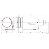 

ViewZ 10-310mm F-1.5 Motorized Zoom Lens with C-Mount for 1/2" Cameras, Video Auto-Iris, 4-Wire