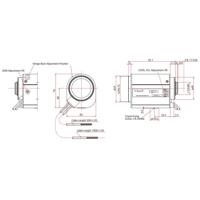 

ViewZ 8-48mm F-1.0 Motorized Zoom Lens with C-Mount for 1/2" Cameras, Video Auto-Iris, 4-Wire