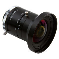 

ViewZ 3MP 8mm F1.4 FA Fixed Lens with Lock Screws and C-Mount for 1" Cameras, Manual Iris, Manual Focus