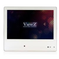 

ViewZ VZ-PVM-I1W4N 10.1" HD IP Public View LED Monitor with Built-in Speakers, 1280x800, White