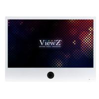 

ViewZ VZ-PVM-Z3W3N 27" Full HD Public View LED Monitor with Embedded 2MP Camera and Built-in Speakers, 1920x1080, White