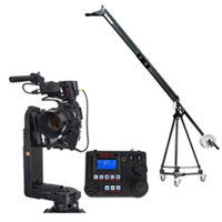 

VariZoom VZQJ2K-CPJ3 Quick Jib Camera Crane with CPJR-K3 Remote Head and Advanced Console Controller, Includes Tripod and Dolly