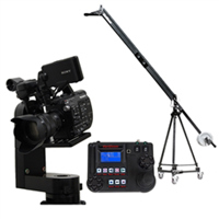 

VariZoom VZQJ-CPM3 Quick Jib Camera Crane with CPM-K3 Remote Head, Includes Dolly & Tripod