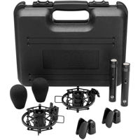 

Warm Audio WA-84 Small Diaphragm Condenser Microphone, Stereo Pair, Black