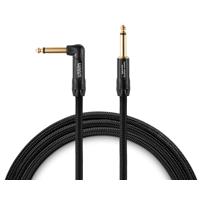

Warm Audio Premier Series 1 End Right-Angle Instrument Cable, 18', Black