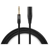 

Warm Audio Premier Series Studio & Live XLR Male to TRS Male Cable, 6', Black