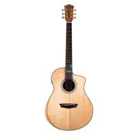 

Washburn Bella Tono Allure SC56S Studio Comfort Acoustic Guitar, Ebony Fretboard, Natural Gloss