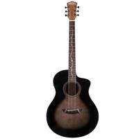 

Washburn Bella Tono Vite S9V Studio Cutaway Acoustic Guitar, Ebony Fretboard, Charcoal Burst Gloss
