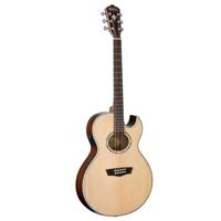 

Washburn Festival Series EA20SNB Florentine Jumbo Cutaway Acoustic Guitar, Natural